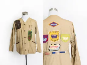 1960s 10-X Shooting Hunting Jacket 15 Patches Sz 44 1957-1962