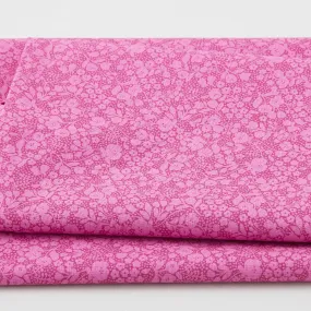 Adalee - Monotone Floral Fuchsia 2 Yard Cut