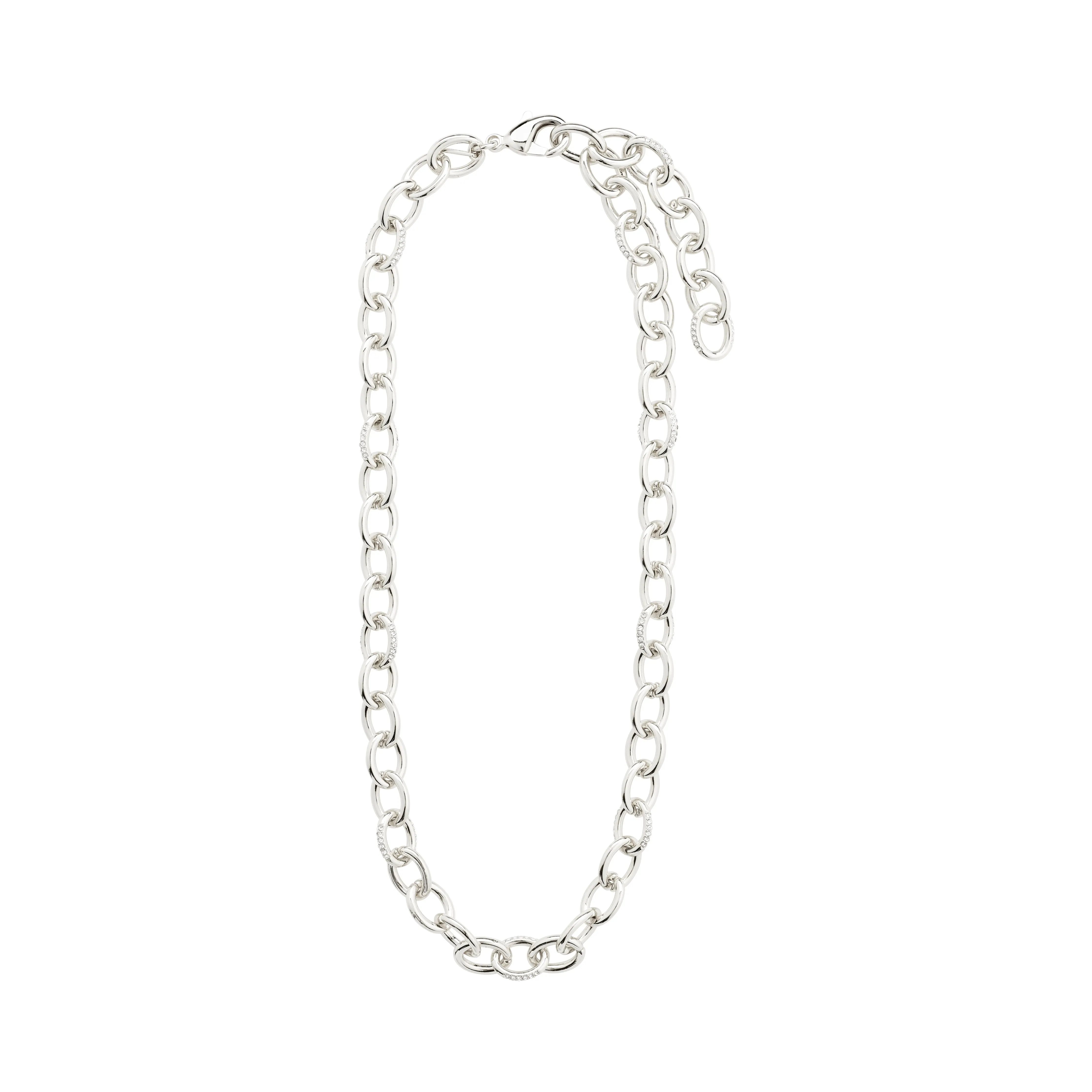 AMIRI recycled necklace silver-plated