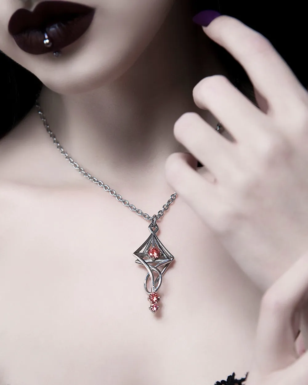 Andromeda Necklace in Mirror Steel