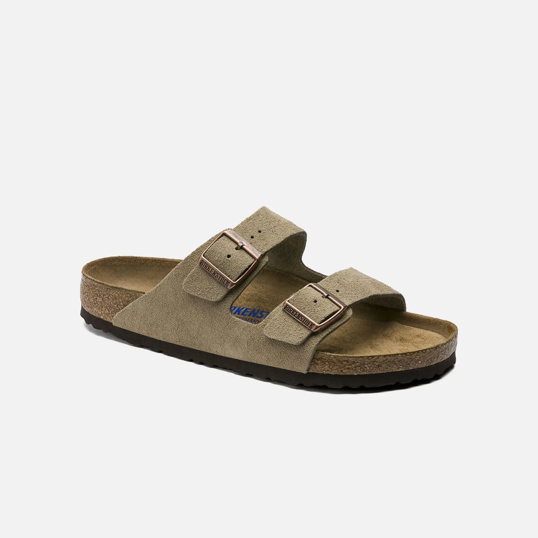 Arizona Soft Footbed Suede Leather - Taupe