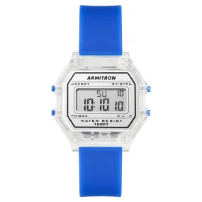 Armitron Blue Silicone Band Kids Digital Watch - 457137BLU