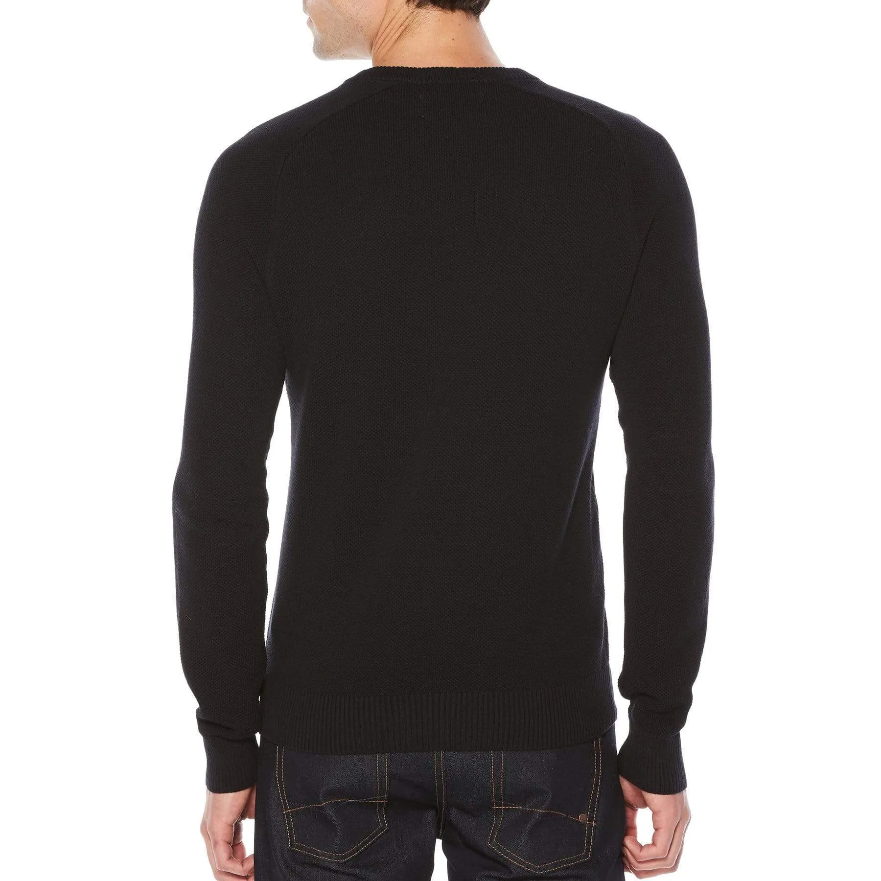 Big & Tall Honeycomb V-Neck Sweater