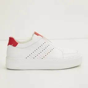 Blanco Casual Sneaker -  White Red