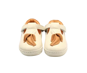 Bowi Shoes | Banana | Cream Betting Leather