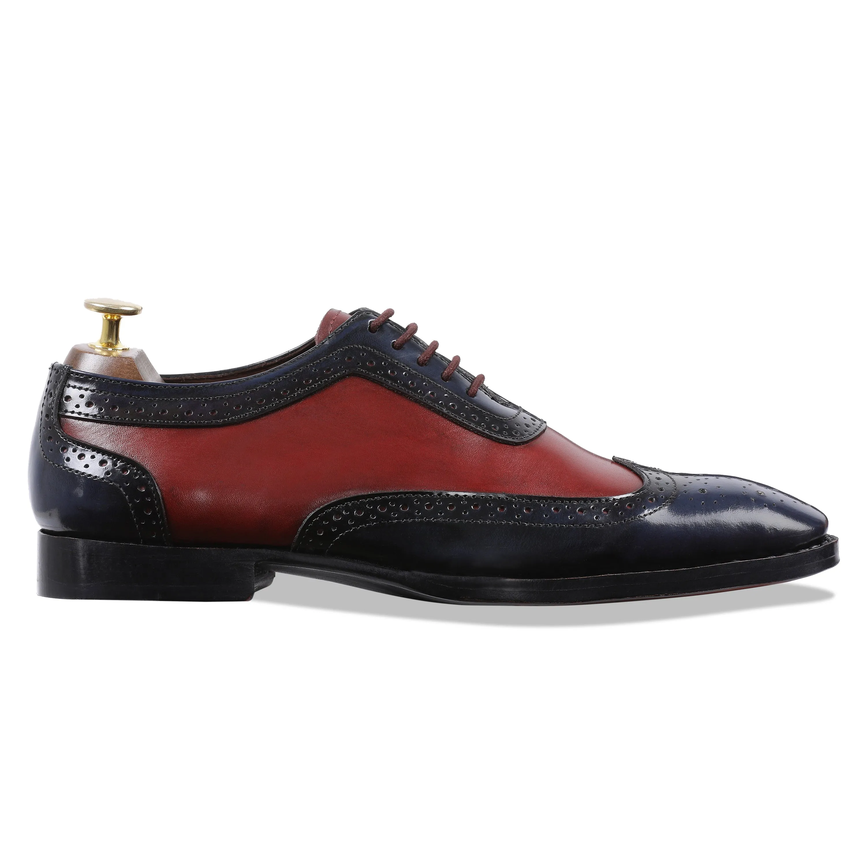 Cherokee Brogues Goodyear Cherry & Blue