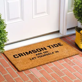 Crimson Tide are on, Let Yourself in Doormat