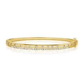 Diamond Confetti Slim Bangle