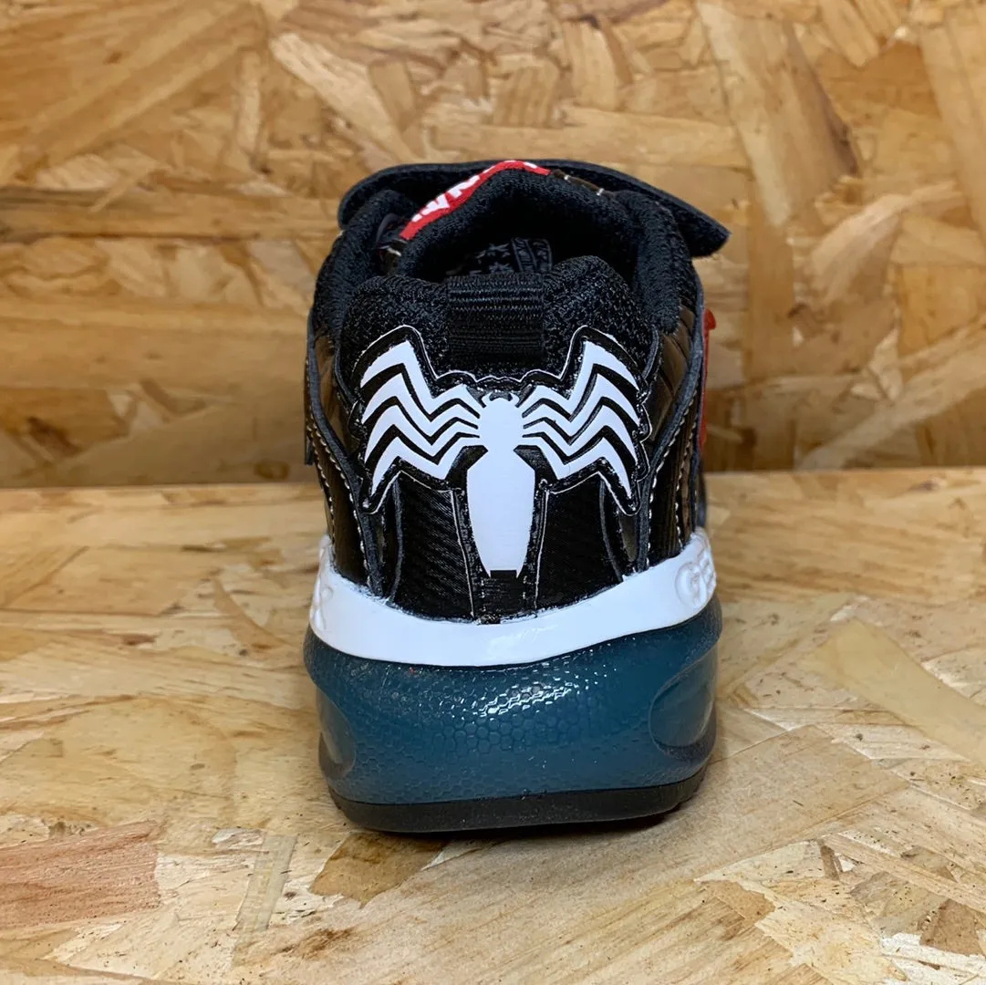 Geox Kids Marvel Venom Light Up Trainers - Black