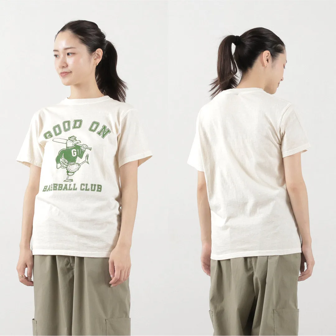 GOOD ON / Baseball Club Short Sleeve T-Shirt