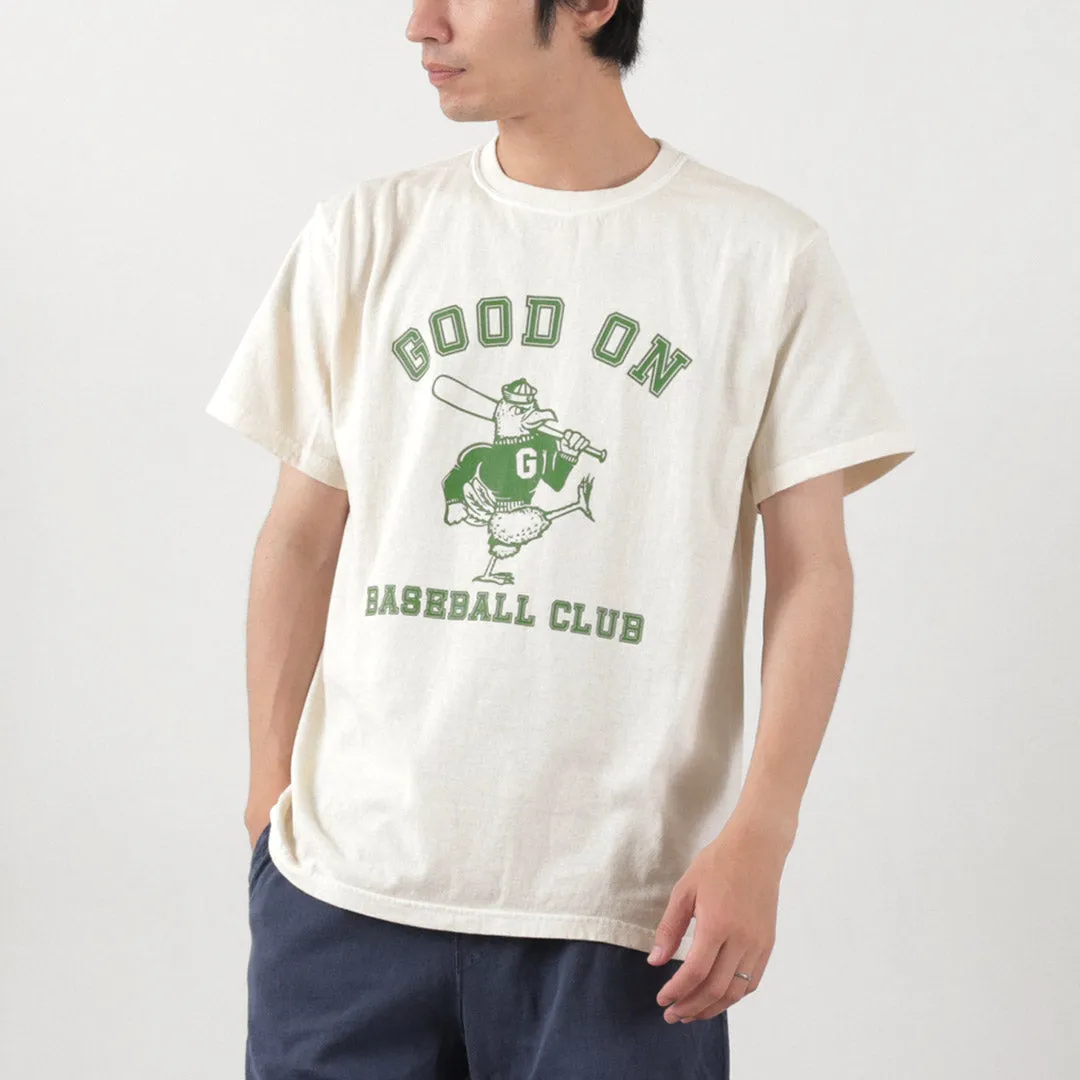 GOOD ON / Baseball Club Short Sleeve T-Shirt