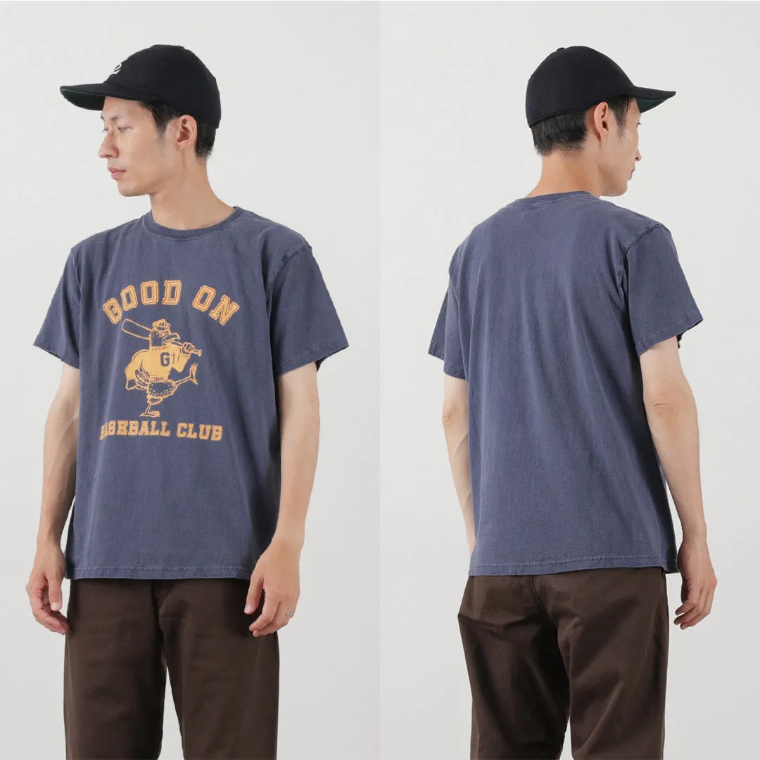 GOOD ON / Baseball Club Short Sleeve T-Shirt