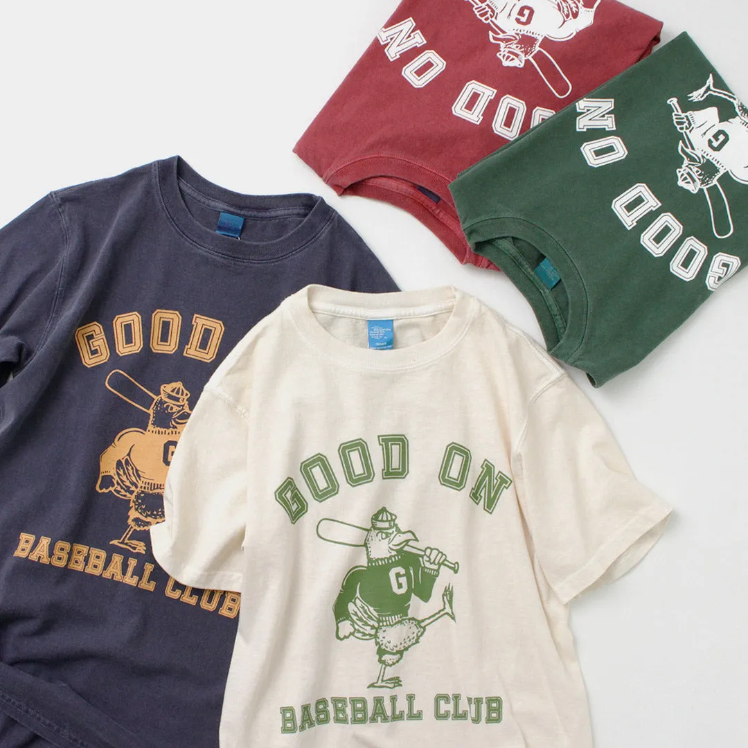 GOOD ON / Baseball Club Short Sleeve T-Shirt