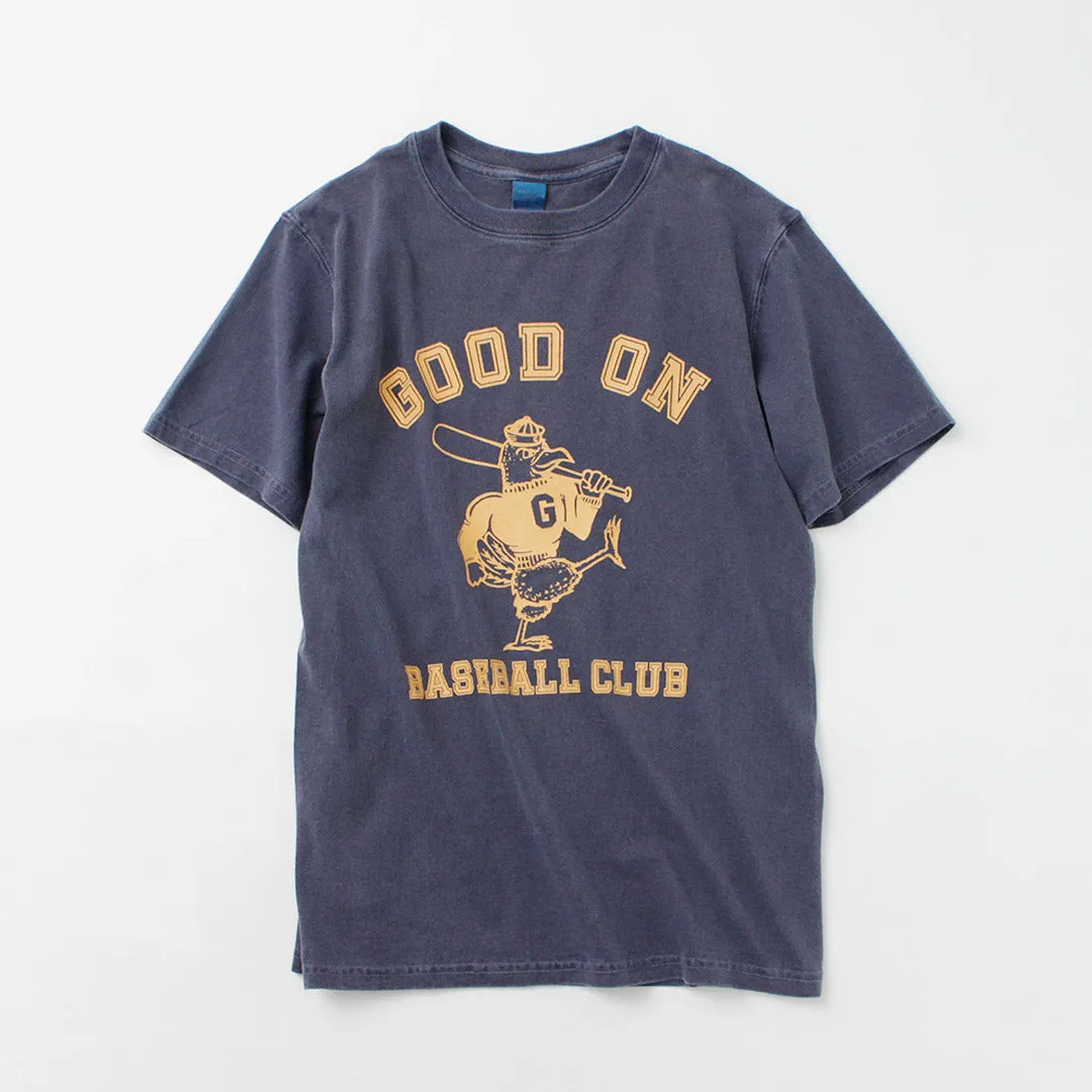 GOOD ON / Baseball Club Short Sleeve T-Shirt