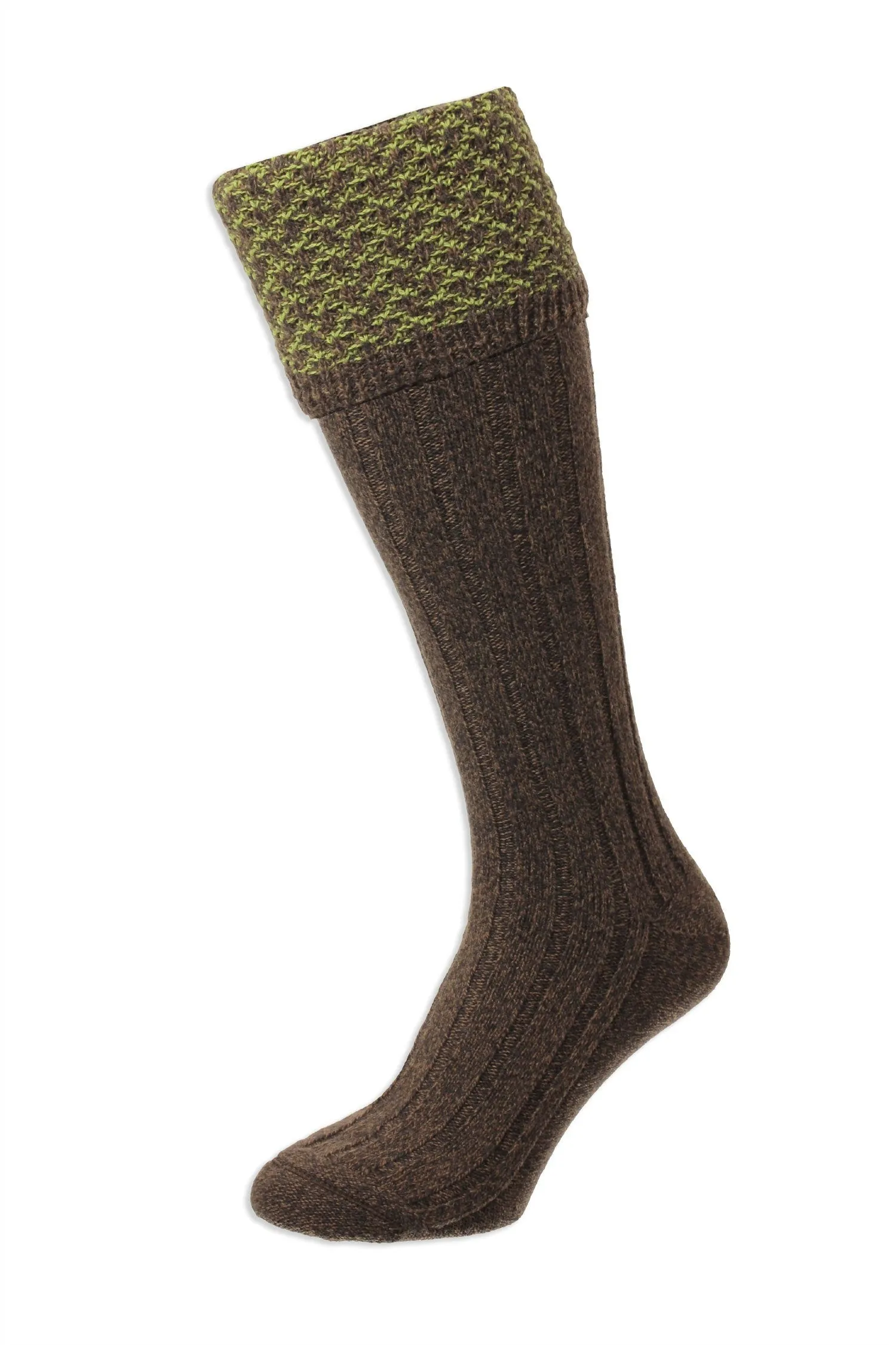 HJ Hall Hatfield Shooting Sock | Textured Top