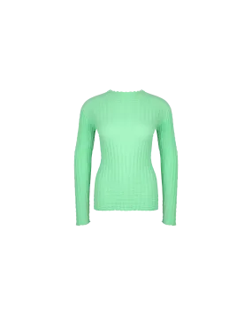 HONEYCOMB LONG SLEEVE LIME