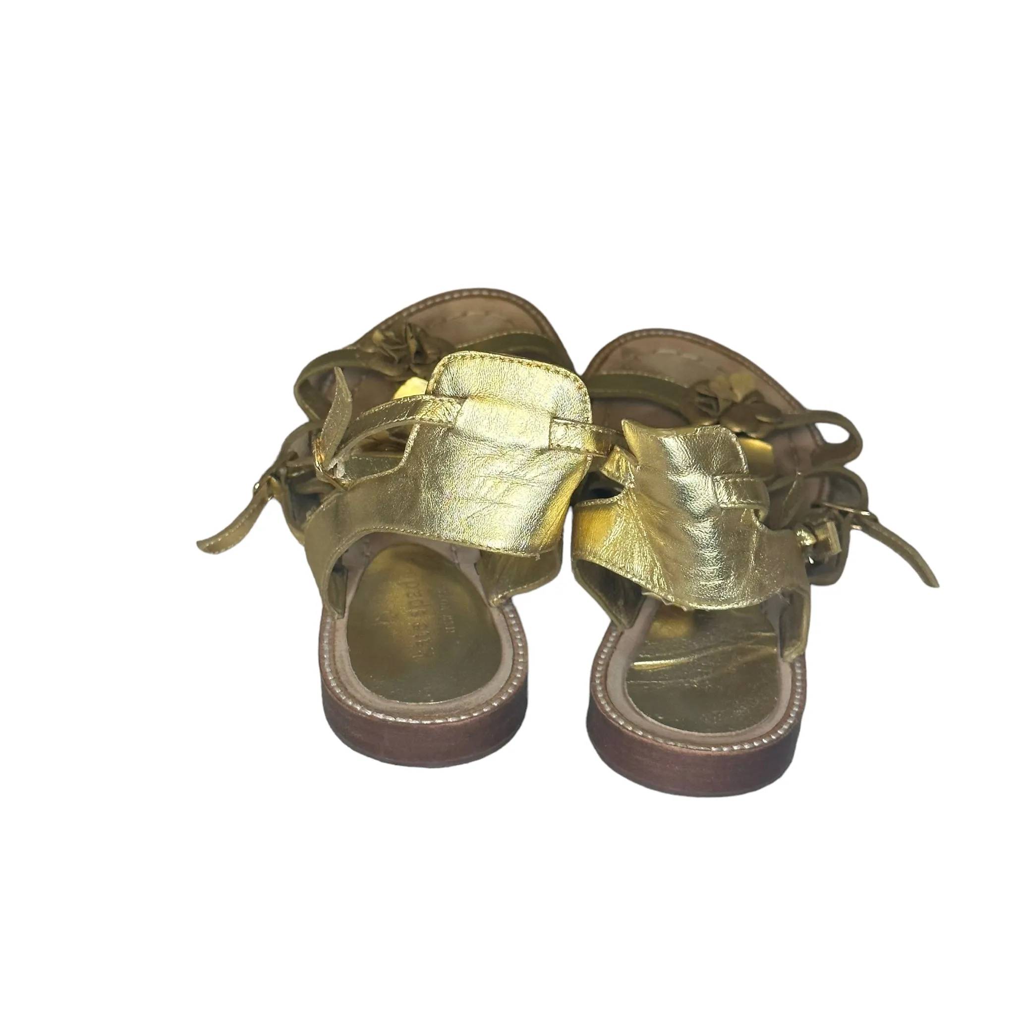 Kate Spade Gold Flower Sandal