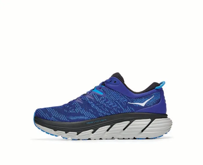 Mens Hoka Gaviota 4 in Bluing/Blue Graphite