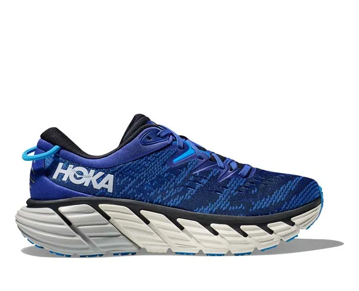 Mens Hoka Gaviota 4 in Bluing/Blue Graphite