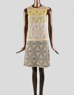 Missoni Gold Dress - Medium | 6 US | 42 IT