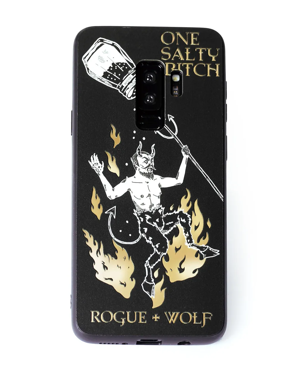 One Salty Witch Phone Case - Mirror Gold Details