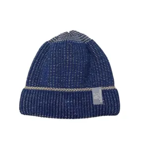 Pickapooh Organic Merino Wool Knit Beanie Walter, Navy-Grey