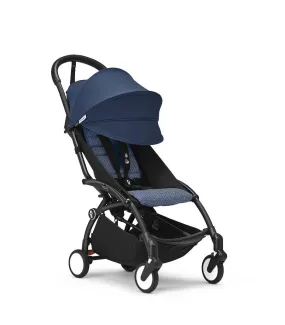 Stokke YOYO bundle 6  months| Air France Blue on Black