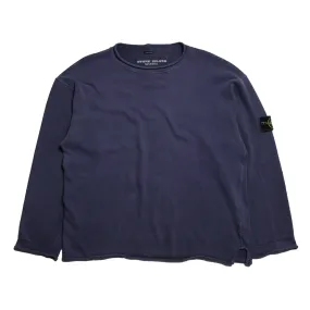 Stone Island Marina SS 1996 Blue Crew Neck Sweatshirt