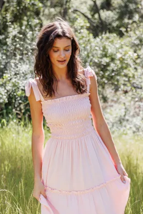 Sun Dance Dress in Pink Blossom