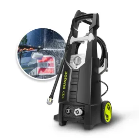 Sun Joe SPX2598-MAX Certified Rated 2000 PSI Electric Pressure Washer | 1.1 Rated GPM | 13-Amp | Onboard Foam Cannon | Quick Connect Nozzles