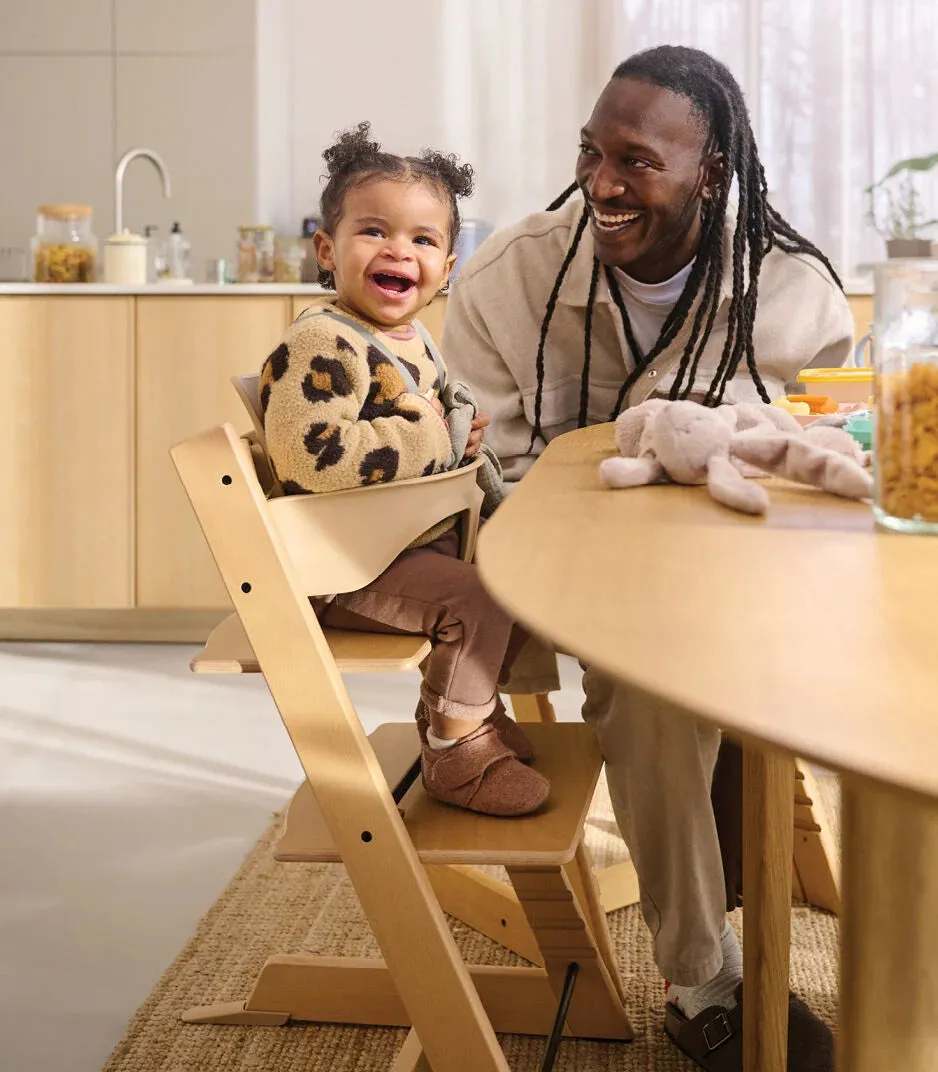 Tripp Trapp High Chair Natural and Newborn Set | Natural