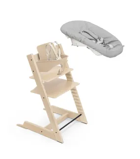 Tripp Trapp High Chair Natural and Newborn Set | Natural