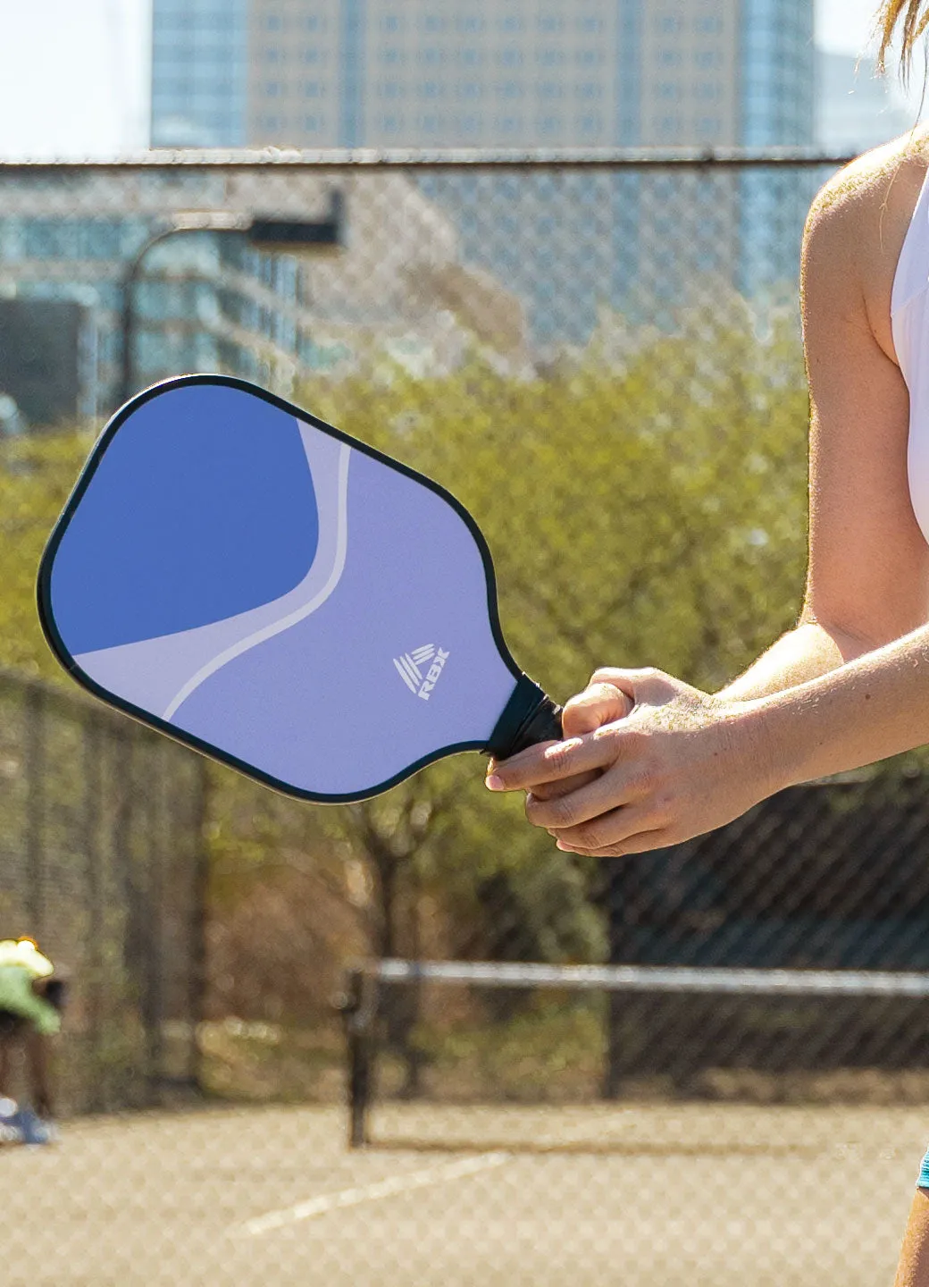 Wave Pickleball Paddle with Cover